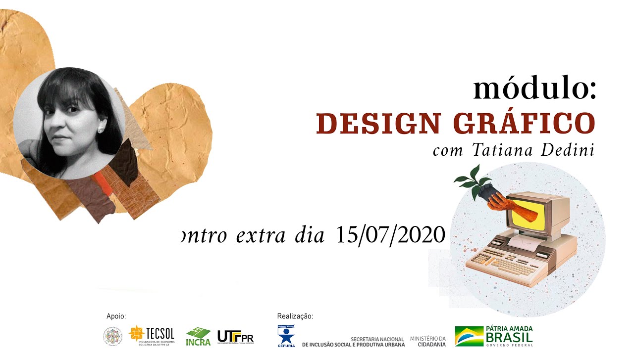 Design Gráfico - Curso de Comunicação Popular Mandala - Dia 10 Extra (15/07/2020)
