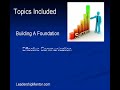 10 Week Coaching For New Leaders