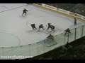 Eric Godard vs. Jody Shelley + Zenon Konopka - GRiSHoCKEY