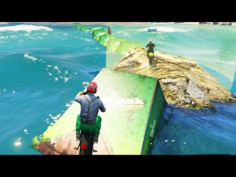 SUDA GİDEN MOTOR!! - GTA 5 Komik Anlar #18