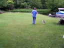 outside at the lake