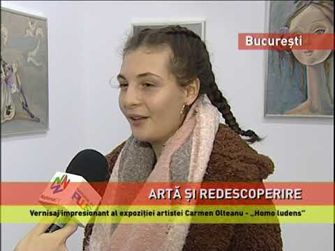 Vernisaj impresionant al expoziţiei artistei Carmen Olteanu