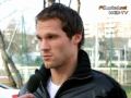 Ligue 1 - 2009/10 : Avant match Lorient - Auxerre avec Sylvain Marchal