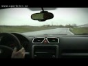 Provk�rning av VW Scirocco p� Sturup Raceway