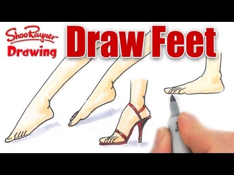 How to Draw Feet