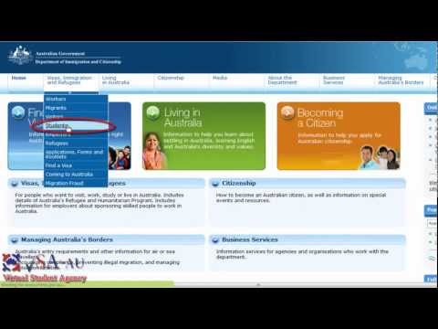 how to apply australian student visa