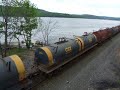 CSX Q702 at Iona Island