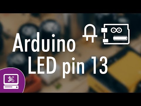 Arduino uno led pin 13 blinking on and off with delay