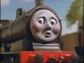 sir topham hatt congratulates the enignes on their first successful mission. he then tells them 3 rules they must follow or lose the protection of the power. douglas says they aren't sure they can do this. he says they were just lucky this time. sir topham reassures him that luck had nothing to do with. with that, james, douglas, molly, and thomas agree to become power rangers but rosie pretends to decline the offer(because her hair gets tangled up inside the ranger helmet.) when she says she's kidding about not becoming a ranger, percy's circuits go haywire but soon calms down. he says humor is such a concept and all the engines laugh.

disclaimer i do not own thomas and friends or power rangers. they belong to their respectful owners.