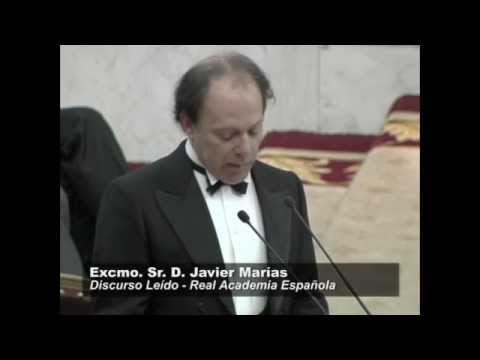 Discurso de ingreso en la RAE de Javier Marías