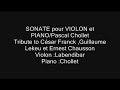 sonate violon/piano