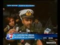 Arribo del Capit�n Guillermo Tarapow y el ARA Alte. Ir�zar