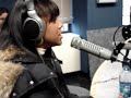 LeToya Sings a little on V-103