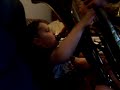 Jerrett playing the tuba Jerrett playing the tuba