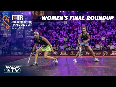 Squash: Gohar v El Hammamy - CIB PSA World Tour Finals 2020-21 - Final RoundUp