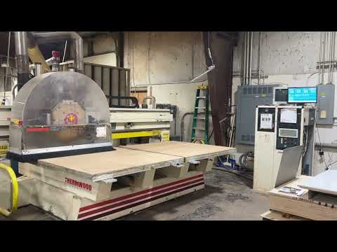 2000 THERMWOOD C-42 Used 3 Axis CNC Routers | PlastiMach Corp (1)