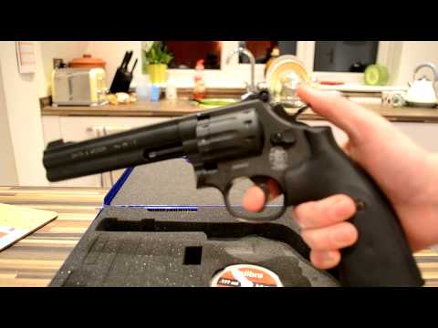 0 Сравнение пневматических револьверов Smith&Wesson 686 и 586