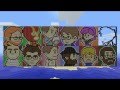 Mojang Pixel Art in Minecraft
