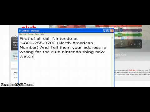 how to login to club nintendo
