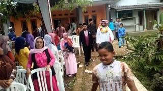 Penyambutan Syekh di Peresmian Masjid Assalam (M17)