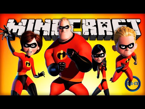 Minecraft Mods - THE INCREDIBLES (SUPER POWERS)! - Minecraft Mod Review