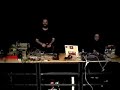 Merzbow and the Dirty Electronics Ensemble soundcheck