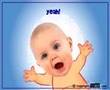 baby in the bath tub farting