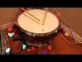 Little Drummer Boy Performed by Robot Snare Drum and a HP Scanner