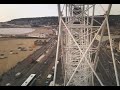 Riding the Ferris Wheel at Weston Super Mare