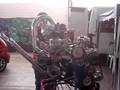 videos de Motor Bi-turbo 4cc exposto 