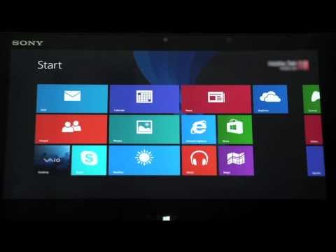 how to update sony vaio