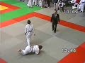 Barefooted judo girls painfull armlock