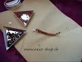 Swarovski Armband Bicone cristal copper rocailles von www.neus-shop.ch
