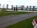 Outdoor kartrace Ruben Boutens finish