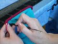 Как вязать носки на вязальной машине