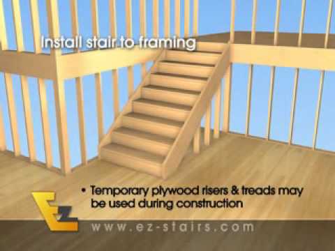 how to build interior stairs