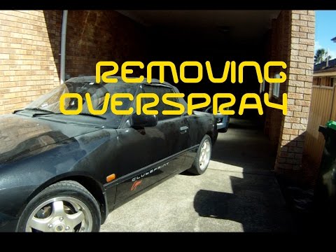 how to eliminate overspray