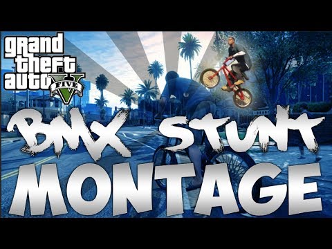 Best GTA 5 'BMX' Stunt Montage YET? - (Insane Flips, Tricks, Aeroplanes & Helicopters)