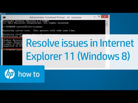 how to repair ie11 on windows 8.1