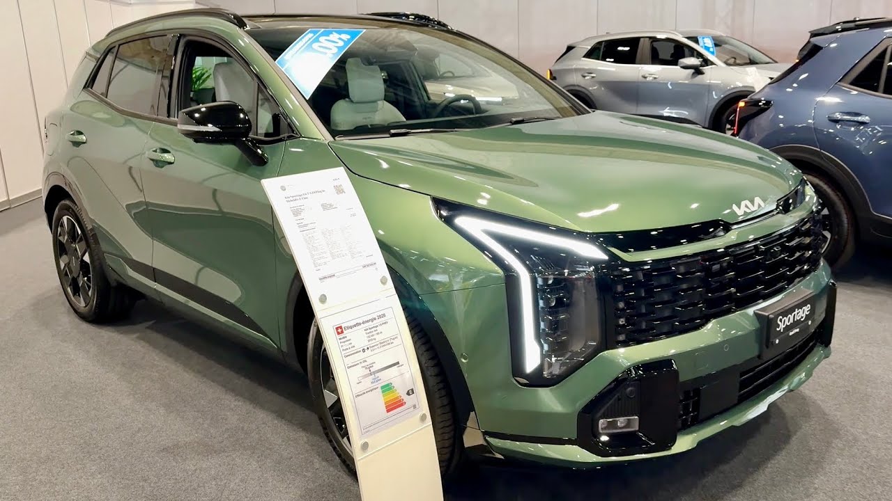 KIA Sportage FACELIFT 2026 (EUROPE) - visual REVIEW & PRICE (beautiful GREEN color)