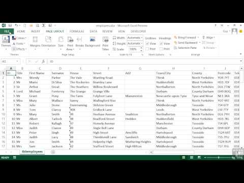 how to define print titles