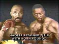 Thomas Hearns Marvin Hagler bout- greatest rounds show