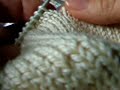 Left-handed knitting