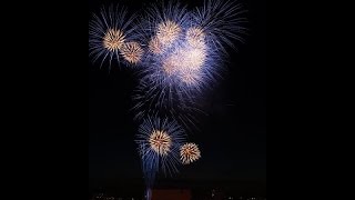 隅田川花火大会2016 ポケモン花火