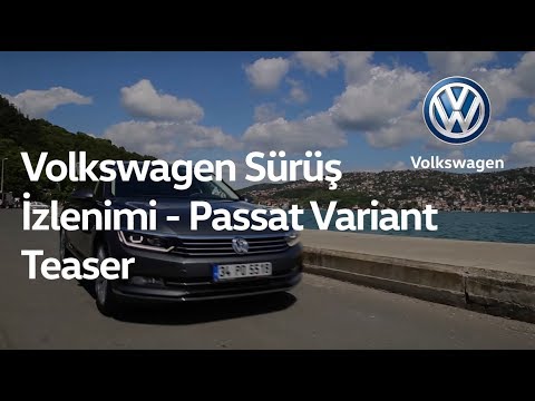 Volkswagen Sürüş İzlenimi - Passat Variant - Teaser