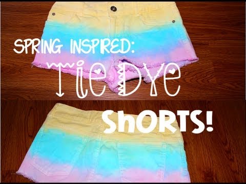 how to dye gym shorts