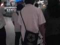 Walking to the mall...