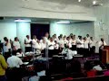 our guest choir really blessed my soul.