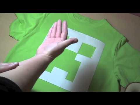 how to make a minecraft t shirt