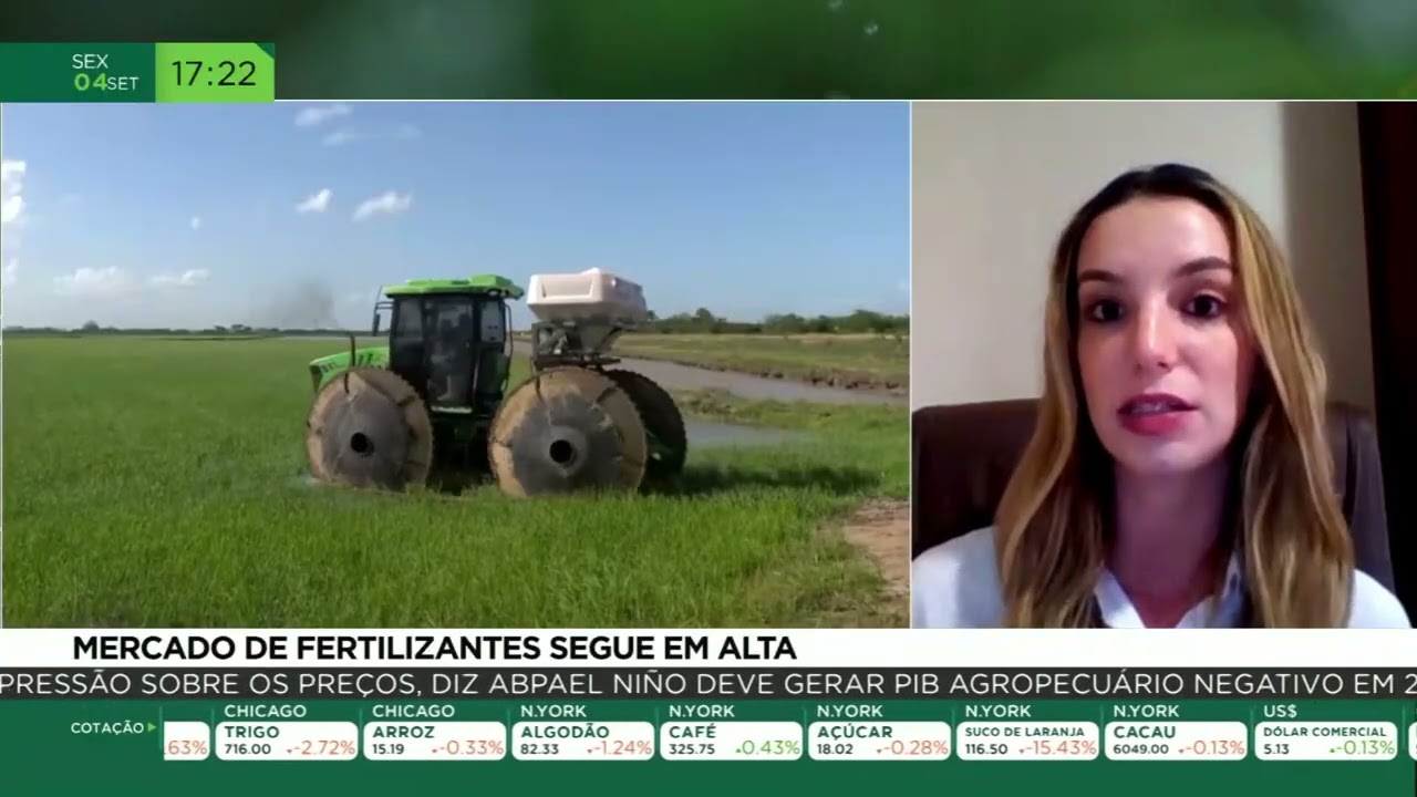 Mercado de fertilizantes segue em alta